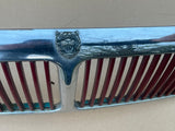 Jaguar X300 XJ6 XJ Sport grill stainless steel chrome with red vein inserts