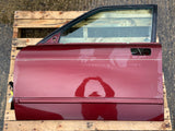 Jaguar X308 XJ8 97-02 stripped Door shell left front NSF SWB CGH Red Madeira Pearl Metallic