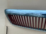 Jaguar X300 XJ6 XJ Sport grill stainless steel chrome with red vein inserts
