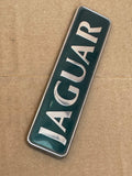 Jaguar X300 (Sovereign spec) boot badge Green back with silver lettering
