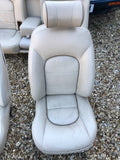 Daimler JAGUAR X300 NDR Cream Leather Front & Rear Seats Walnut Picnic Tables