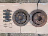 Daimler Jaguar X300 X308 Brake Discs & pads Set 94-2002