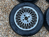 Saab 900 9000 Lattice Cross Spoke Ronal 4x alloy wheels 15”