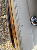 Daimler JAGUAR X300 X305  AGD OATMEAL Heated electric Leather Front Seats with Walnut Picnic Tables left & right
