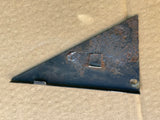 Jaguar XJ40 Right side Cheater Plate window black triangle finisher