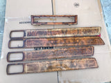 Jaguar Daimler XJ40 Wood veneers Door tops & centre vent Spares Or Repairs