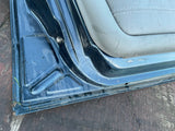 Jaguar XJ40 XJ6 door stripped shell Solent Blue JFJ left front