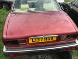 Daimler Jaguar XJ40 boot lid CFH Flamenco Red RUST FREE.