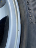 Jaguar X300 X308 XJ40 XJS 16” Dimple alloy wheels & tyres x4 8Jx16