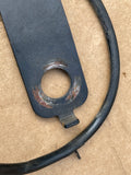 Daimler Jaguar X300 seat belt belt Buckle receiver OSF drivers Front Warm Charcoal Black HNA7012CALEG