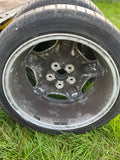 JAGUAR 17" X300 X308 XJ40 XK8 Revolver Alloy wheels x4 MJA6116AB 17x8J 5x120.65 PCD