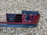 Jaguar XJ40 93-94 lower front Valance Spoiler Splitter Defuser complete CFA Flamenco Red