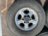Isuzu Trooper rodeo 4x4 16” Alloy Wheels & Tyres X5 16x7J
