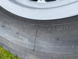 Daimler JAGUAR series 1,2,3 XJS XJ40 15” Lattice Cross Spoke alloy wheel x1 15x6.5J 5x120.65 pcd CBC2469 with Pirelli tyre