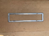 Jaguar XJ40 XJ6 Number license plate surround mount Panel