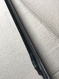 Jaguar X300 X308 NSR LH rear waist line seal window strip trim stainless