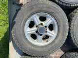 Isuzu Trooper rodeo 4x4 16” Alloy Wheels & Tyres X5 16x7J