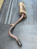 Jaguar XJ40 3.2 4.0 left side Exhaust mid section Genuine parts
