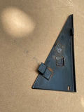 Jaguar XJ40 Left side Cheater Plate window black triangle