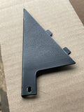 Jaguar XJ40 Left side Cheater Plate window black triangle finisher