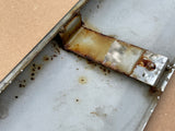 Jaguar XJS Pre facelift Daimler DS420 Limo rear bumper centre chrome piece BCC3434