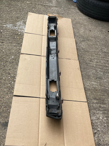 Jaguar XJ40 Rear Bumper beam and rubber cover - needs work