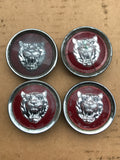 Jaguar X300 X308 XK8 XJ40 Growler wheel badges x4.