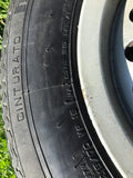 JAGUAR XJS Series 3 S3 XJ12 XJ6 Pepper Pot Wheels With Tyres X5 15” 6Jx15 H2 ET33