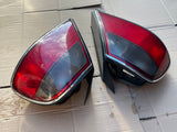 Daimler Jaguar X300 Sovereign 94-97 Rear Lamps Tail Lights set L&R with chrome surround