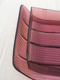 NEW Jaguar XJ40 Red tail lamp light outer lens set left & right
