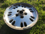 Jaguar X300 X308 XJ40 16” 16x7J Diamond Turned Kiwi Alloy wheel x1 MMD6113BB