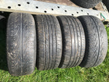 Jaguar Daimler XJ40 X300 X308 20 Spoke Alloy wheels x4 with tyres