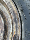Brian James 12” Steel Trailer wheels & tyres x4 155/70 R12 5 STUD 140MM PCD, NO OFFSET spares or repairs