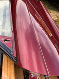 Jaguar X308 XJ8 97-02 stripped Door shell left front NSF SWB CGH Red Madeira Pearl Metallic