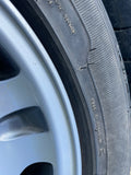 Jaguar X300 X308 XJ40 XJS 16” Dimple alloy wheels & tyres x4 8Jx16