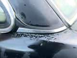 Jaguar XJ40 86-92 Left side D post Aluminium strip trim finisher 3 piece