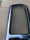 Jaguar X300 XJR XJR6 Mesh grill surround stainless steel chrome with Gold badge
