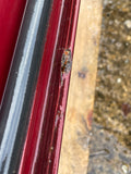 Jaguar X308 XJ8 97-02 stripped Door shell left front NSF SWB CGH Red Madeira Pearl Metallic