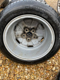 Jaguar X300 X308 XJ40 16” Dimple alloy wheels and tyres x4 8Jx16