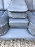 Jaguar XJ40 Savill Grey LDY Doeskin Rear seat