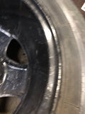 Jaguar XJS X300 X308 XJ40 16” 5 Spoke Alloy wheel x1 with tyre 7Jx16  CCC4943