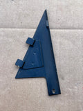 Jaguar XJ40 Left side Cheater Plate window black triangle finisher