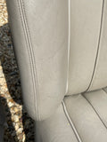 Daimler JAGUAR X300 X305  AGD OATMEAL Heated electric Leather Front Seats with Walnut Picnic Tables left & right