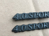 Jaguar X300 4.0 Sport badge B post x2 94-97