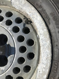 JAGUAR XJS Series 3 S3 XJ12 XJ6 Pepper Pot Wheels With Tyres X5 15” 6Jx15 H2 ET33