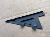 Jaguar XJ40 Left side Cheater Plate window black triangle finisher
