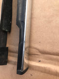 Jaguar X300 X308 Right side front & rear waist line seal window strip trim stainless