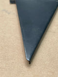Jaguar XJ40 Left side Cheater Plate window black triangle