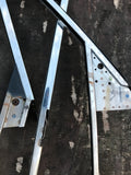 Jaguar XJ40 stainless steel window door frames x4 set