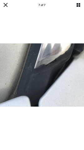 Daimler Jaguar x300 x308 Gutter Rail end cap finishers x2 Left & Right